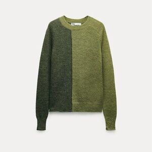 Zara sweater green size medium. Long sleeve.